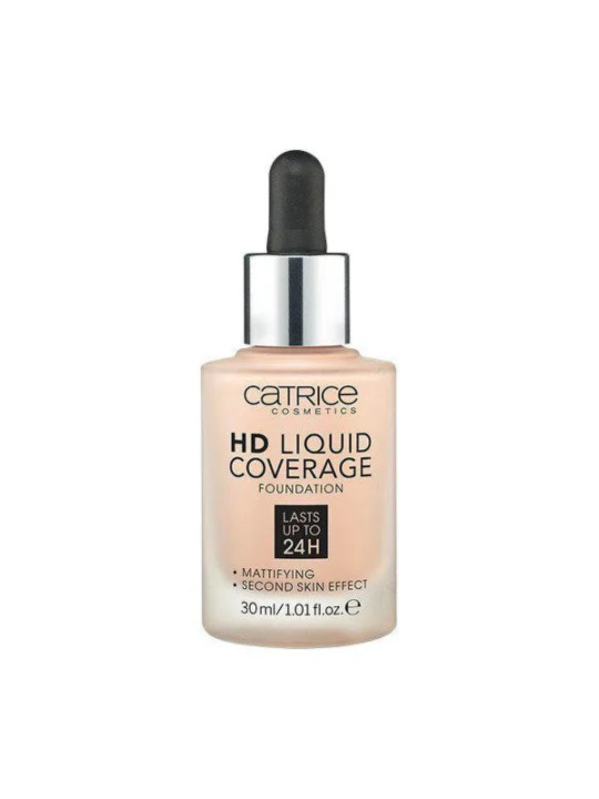 Catrice HD Liquid Coverage Foundation Lasts Up to 24h 020-Rose Beige 30ml