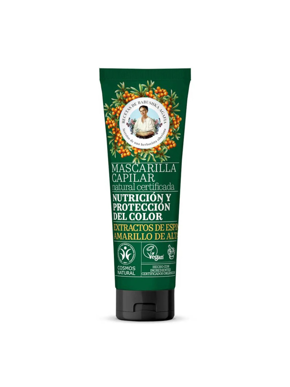 Green Agafia Protection Couleur Masque Capillaire Naturel 200ml