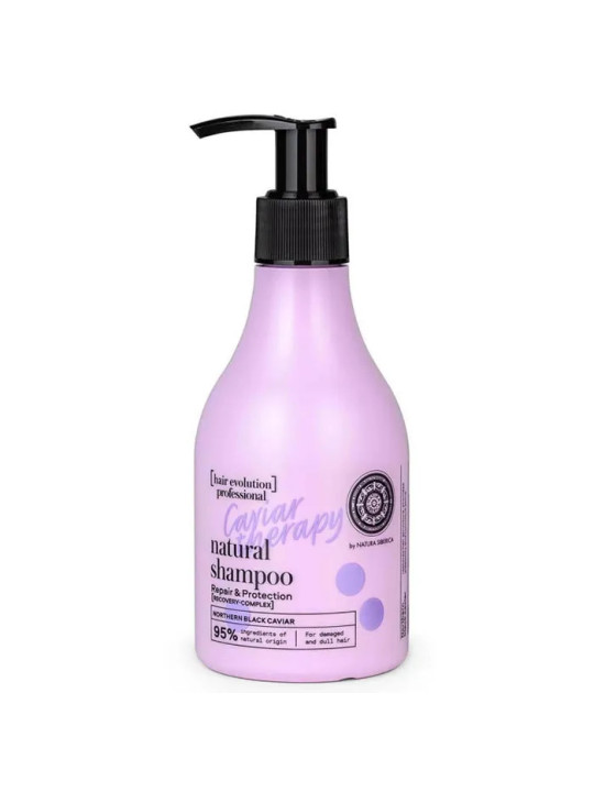 Natura Siberica Shampooing Naturel Caviar Therapy Réparation et Protection 245 ml
