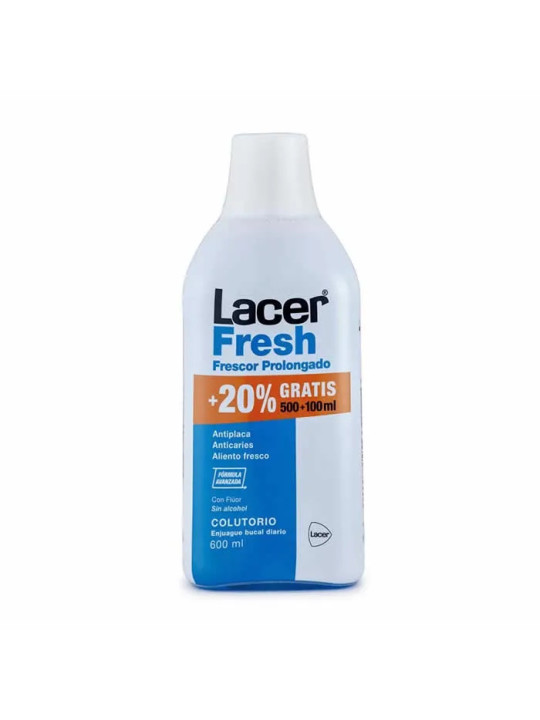 Lacer Fresh Bain de Bouche 500ml + 100ml Offert