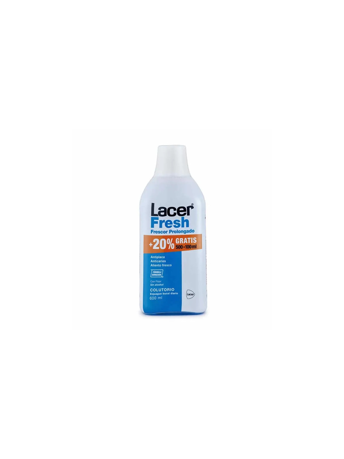 Lacer Fresh Bain de Bouche 500ml + 100ml Offert