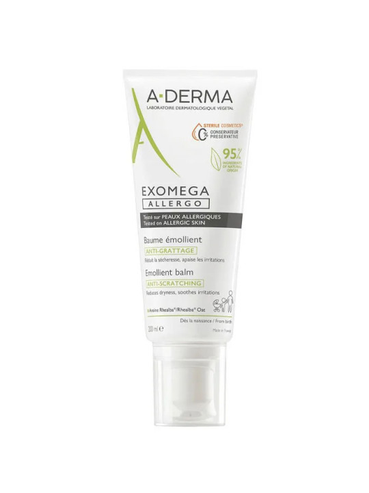 A-Derma Exomega Allergo Baume Émollient 200ml