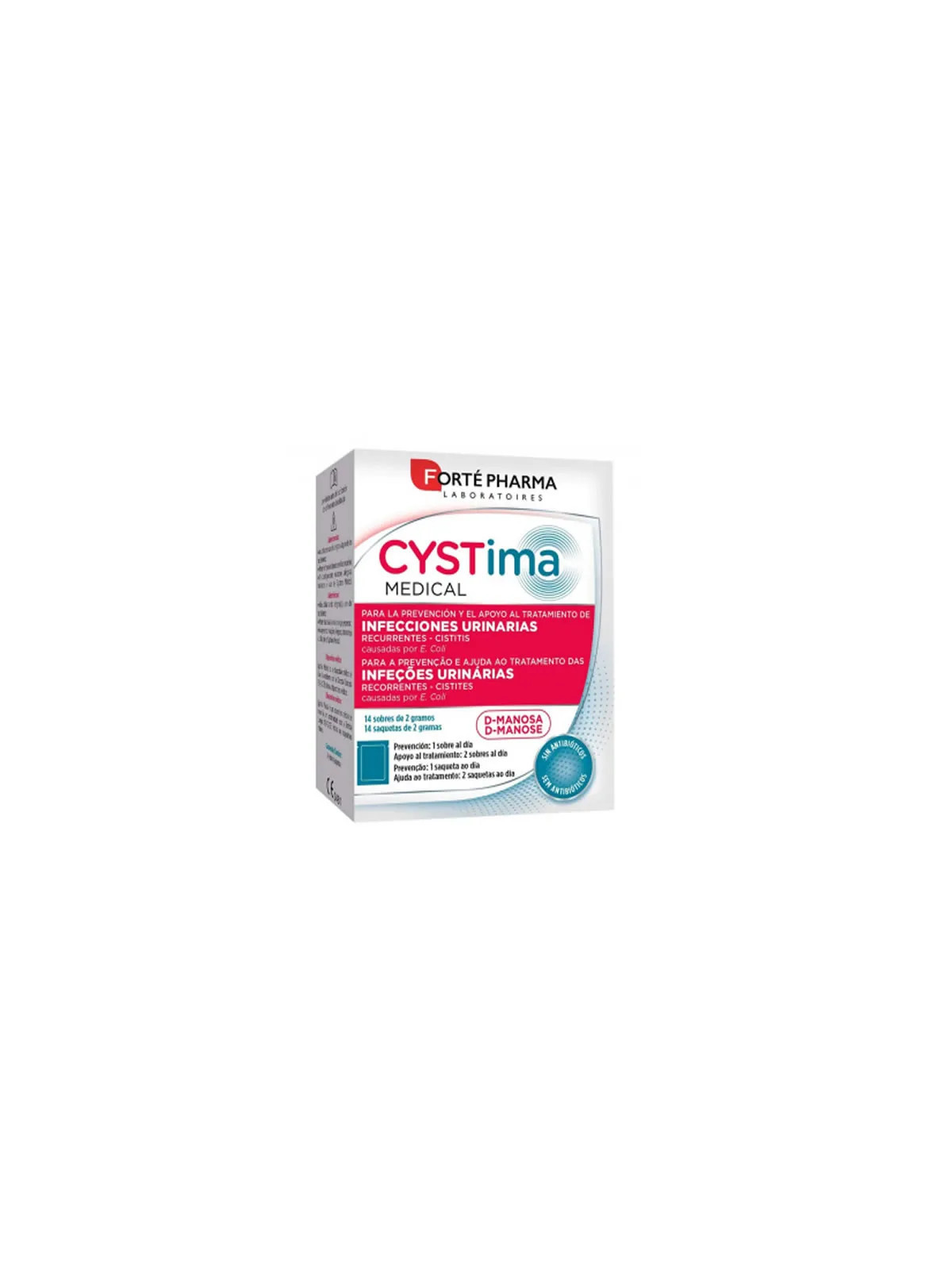 Forté Pharma Cystima Médical Infections Urinaires 14 Sachets