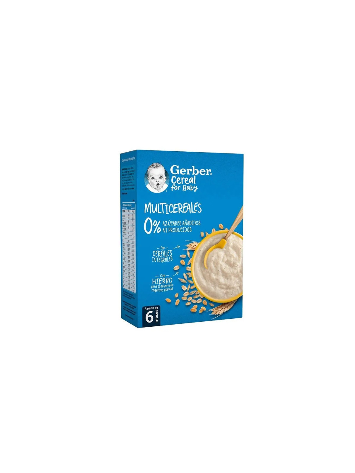 Gerber Multicéréales 0% Sucres Ajoutés 270g