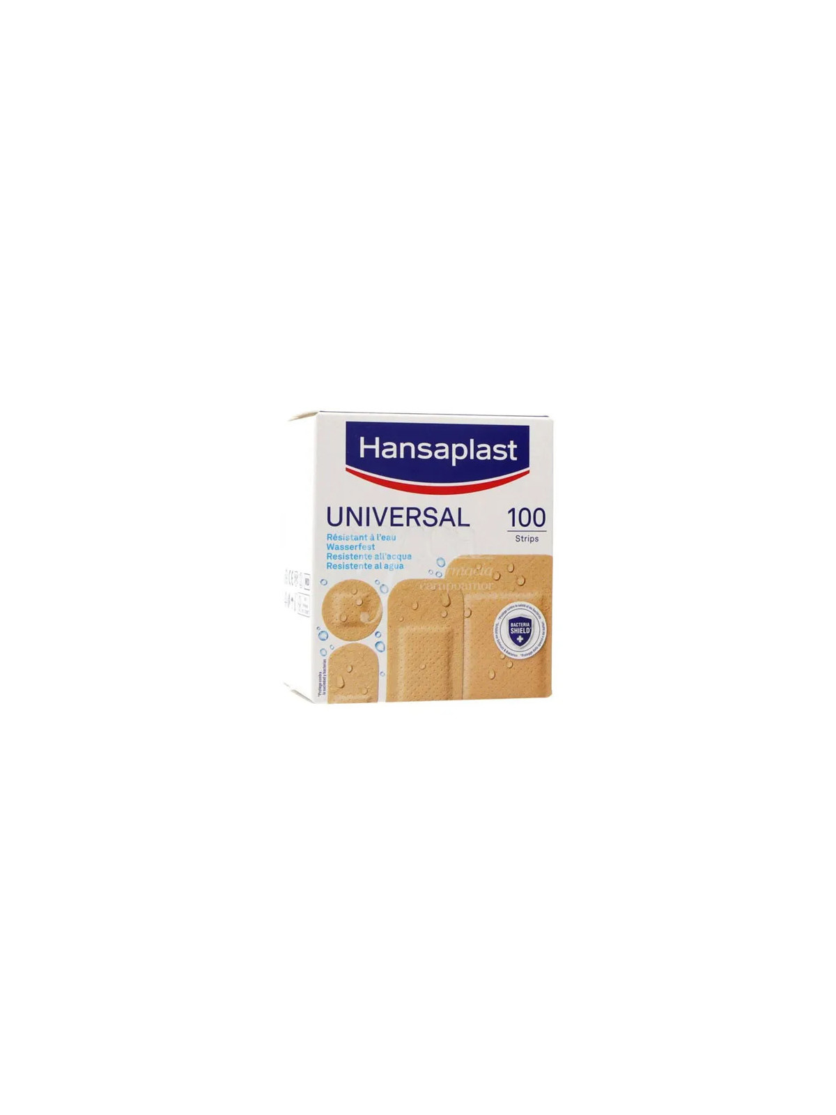Hansaplast Universal Pansements 100 Unités