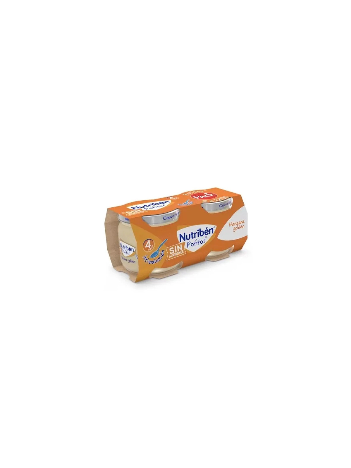 Nutriben Potito Pomme Dorée 2x120g