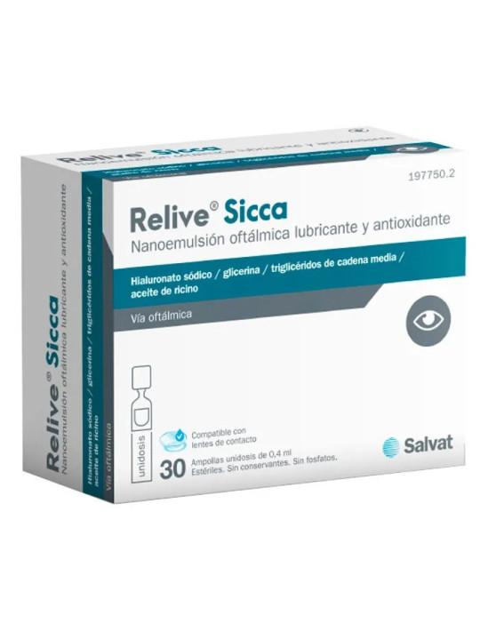Relive Sicca 30 Ampoules