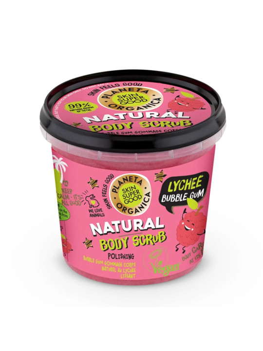 Natura Siberica Skin Super Good Gommage Corps Naturel Lychee Gum 360ml