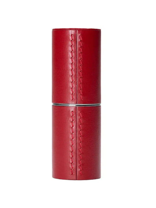 La Bouche Rouge Étui Rouge à Lèvres Cuir Rouge