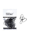 Eurostil Sachet d'Élastiques Noirs 50 unités