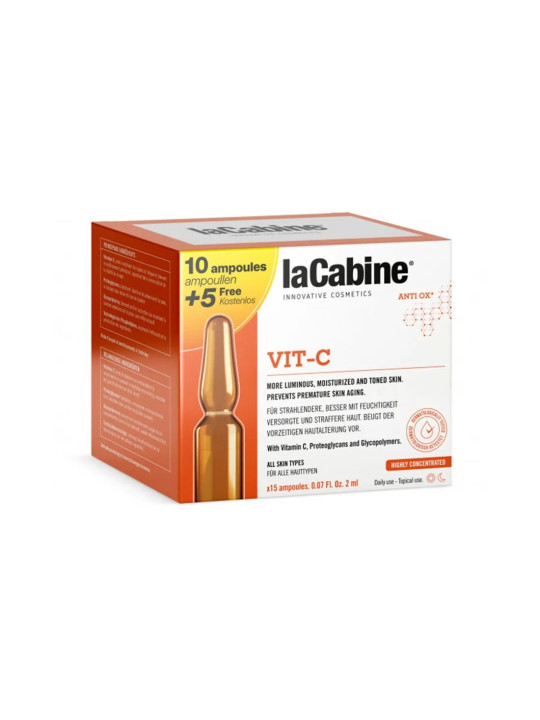 La Cabine Ampoules Visage Pack 10 (5x2) Vitamine C