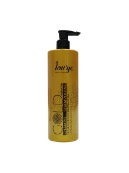 Lovyc Gold Keratin Shampooing Cheveux Secs 500ml
