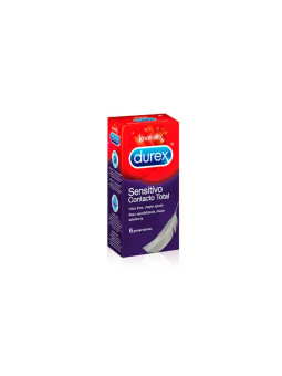 Durex Total Contact Préservatifs 6 Unités