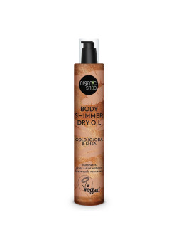 Natura Siberica Organic Shop Gold Jojoba Huile Corporelle Sèche 100ml