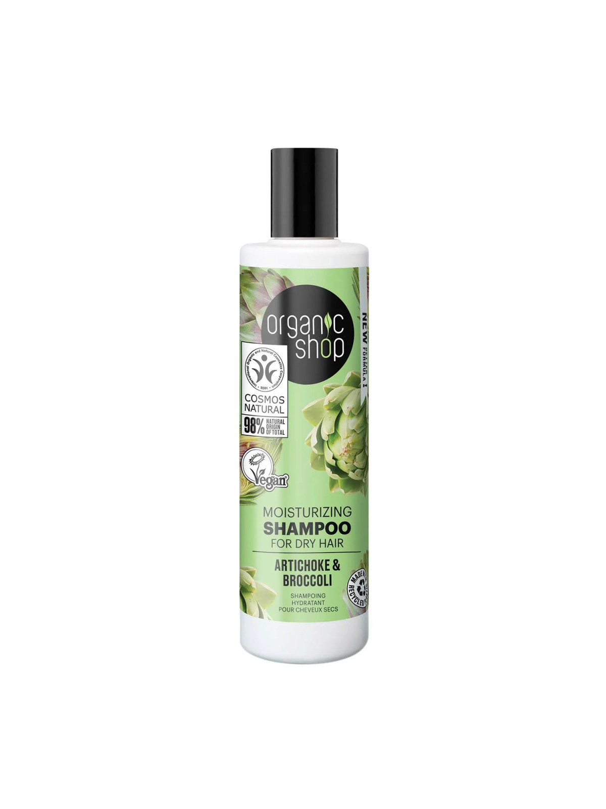 Organic Shop Artichoke Moisturizing Shampooing Cheveux Secs 280ml