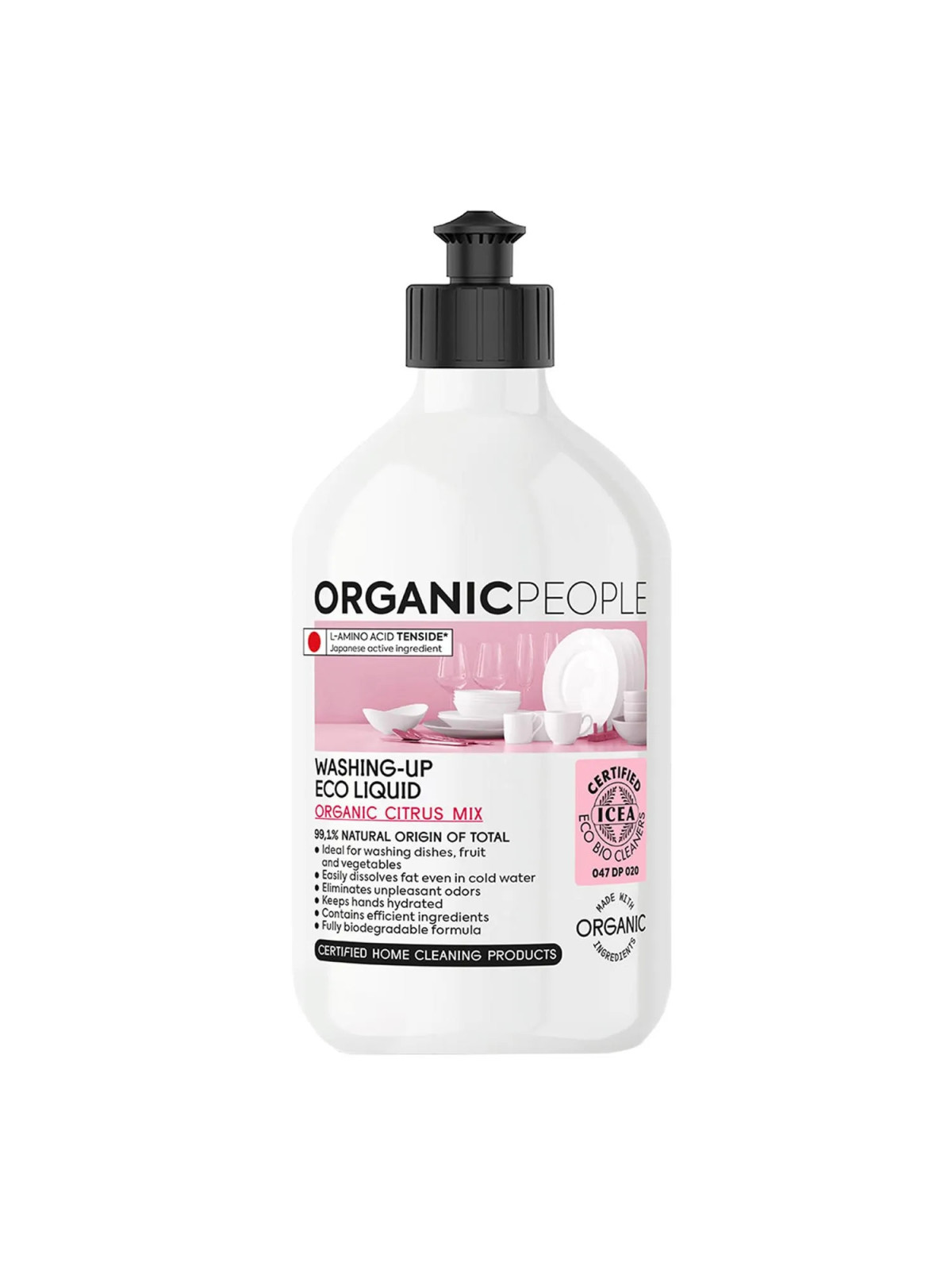 Organic People Liquide Vaisselle Écologique Mix Agrumes Bio 200ml
