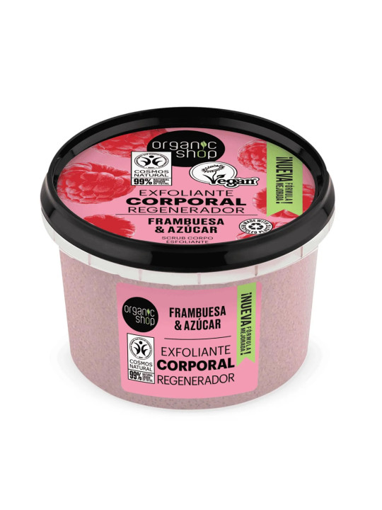 Organic Shop Gommage Corporel Framboise 250ml
