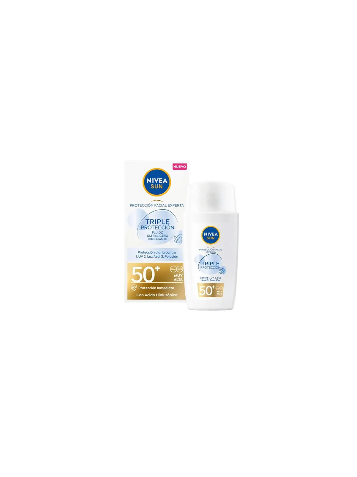 Nivea Sun Triple Protection Fluide Ultra-Léger Visage SPF50 40ml