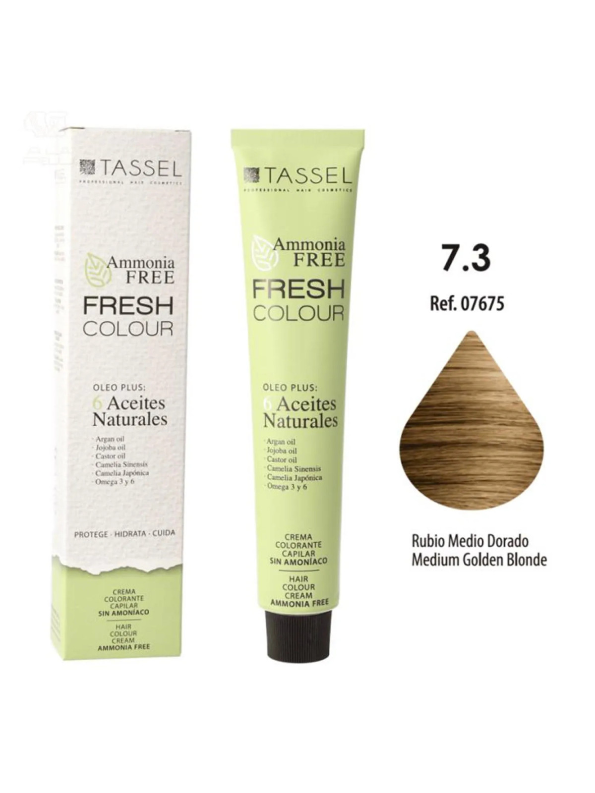 Eurostil Fresh Colour Crème Colorante Sans Ammoniaque Blond Moyen 1 Unité