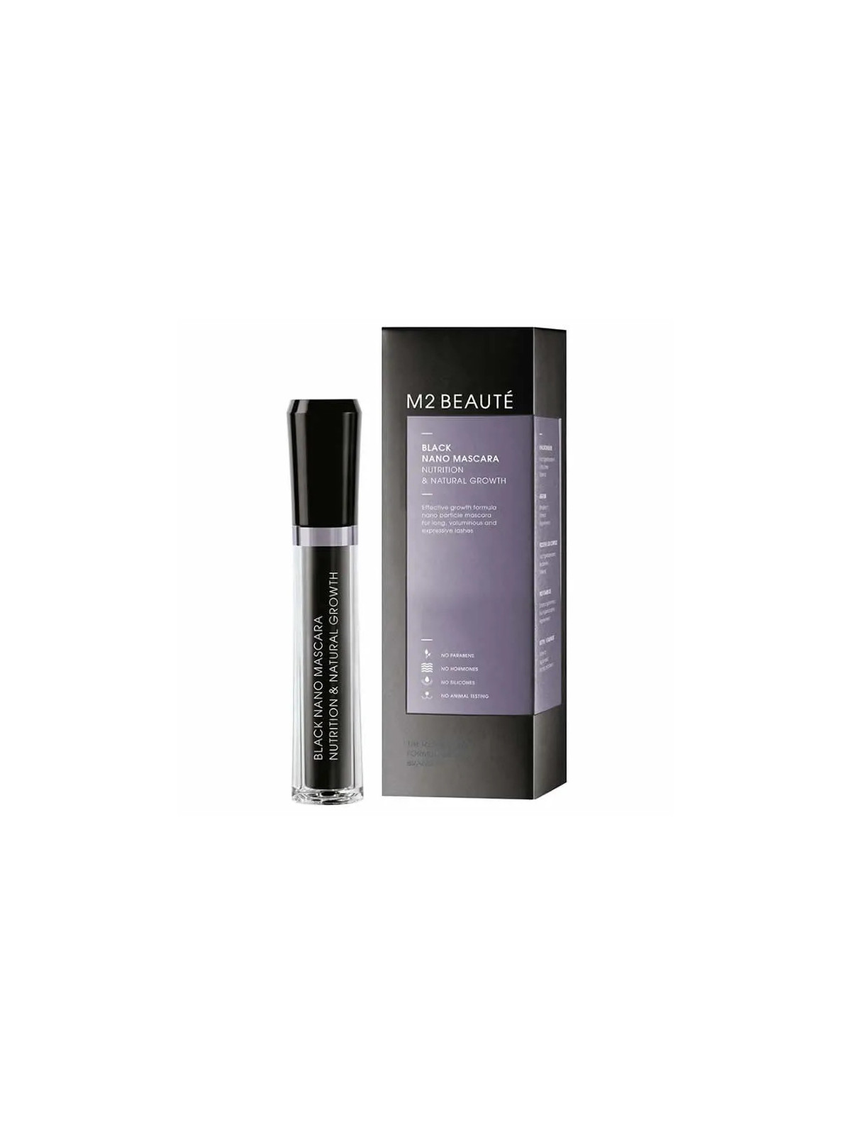 M2 Beauté Black Nano Mascara 6ml