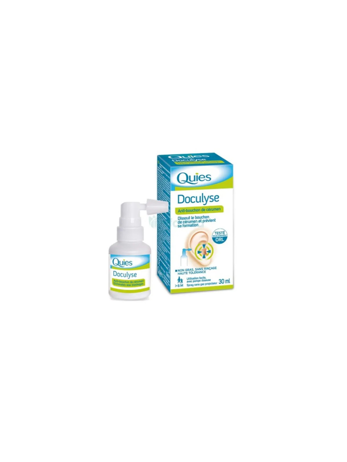 Quies Doculyse Anti-Bouchon De Cérumen Vaporisateur 30ml