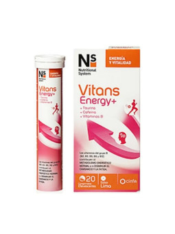 NS Vitans Énergie+ 20 Comprimés