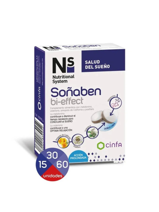 NS Soñaben Bi-Effect 15 Comprimés