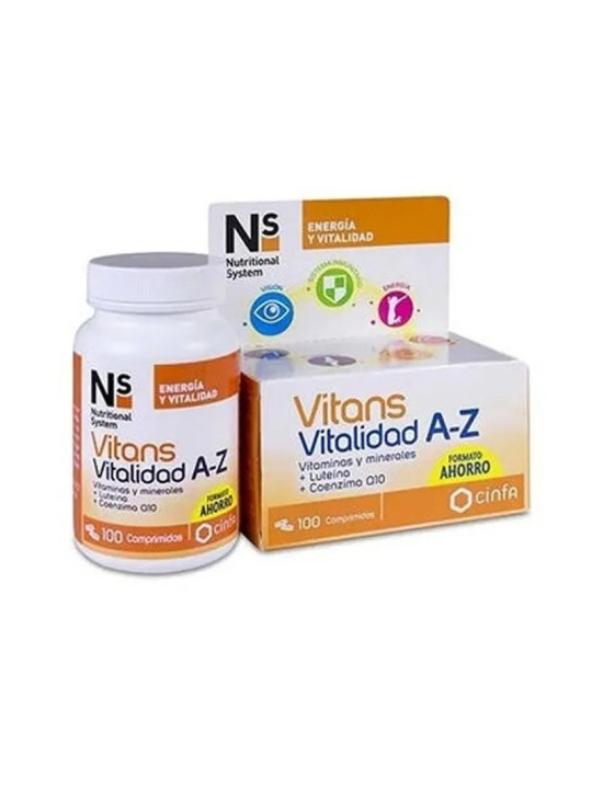 NS Vitans Vitalité A-Z 100 Comprimés
