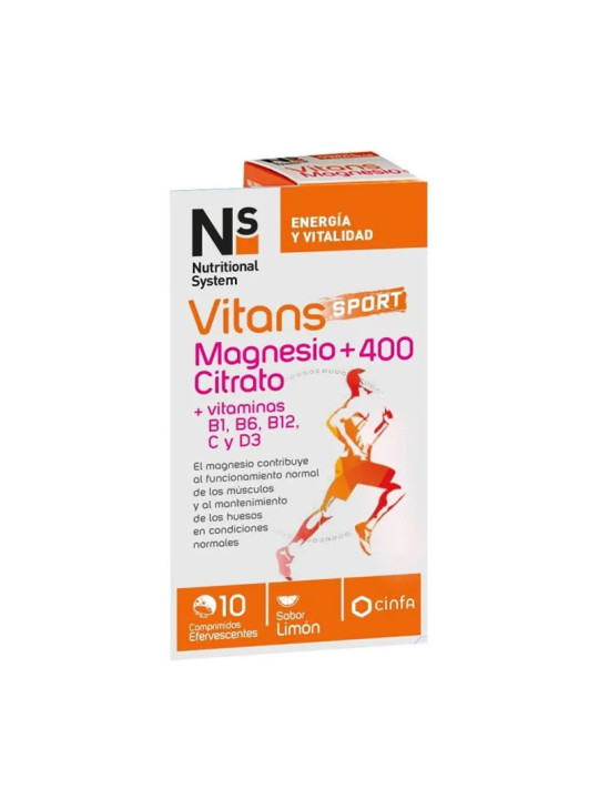 NS Vitans Magnésium+ 400 Citrate