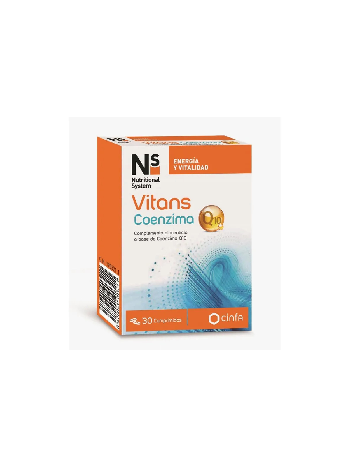 NS Vitans Coenzyme Q10 30 Comprimés