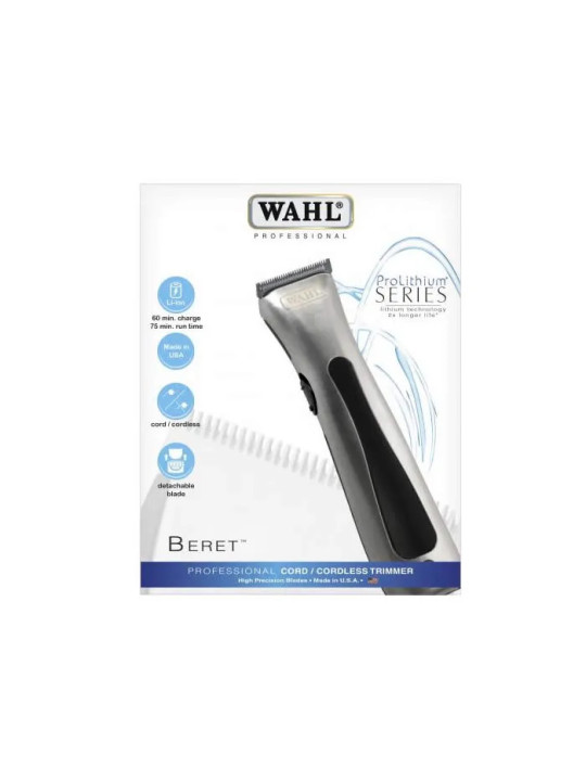 Wahl Lithium Ion Beret Tondeuse Professionnelle Sans Fil/Avec Fil